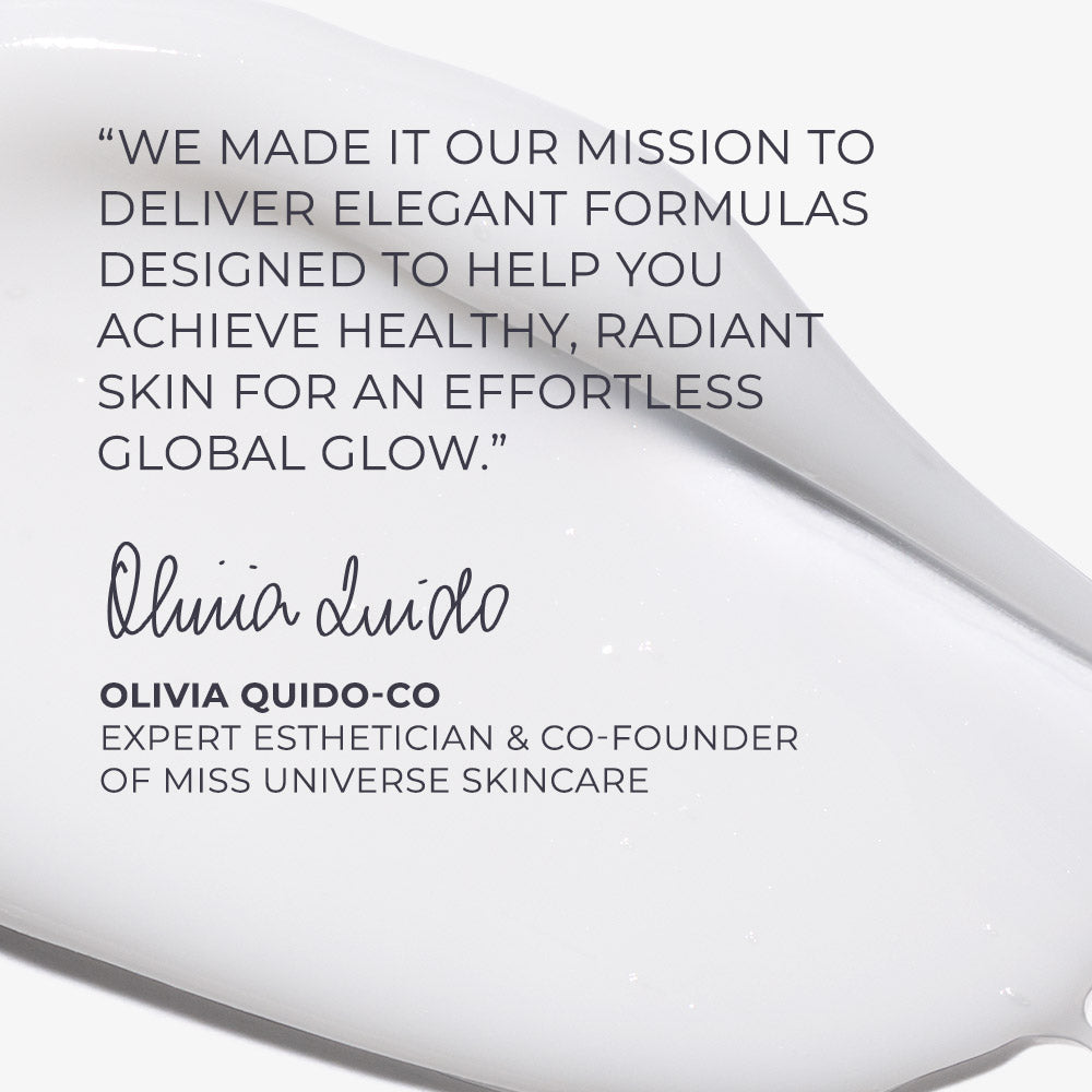 We made it our mission to deliver elegant formulas designed to help you achieve healthy, radiant skin for an effortless global glow.